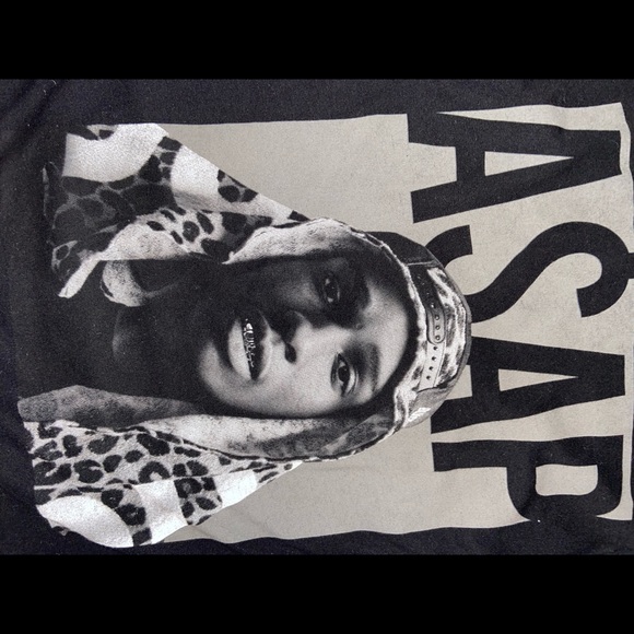 Other - A$AP Rocky Tee XL Black Vintage